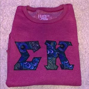 Sigma kappa sorority crew neck